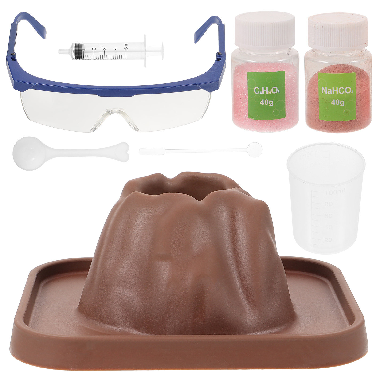 Volcano Kit Eruption - مجموعة واحدة من أدوات تجارب انفجار