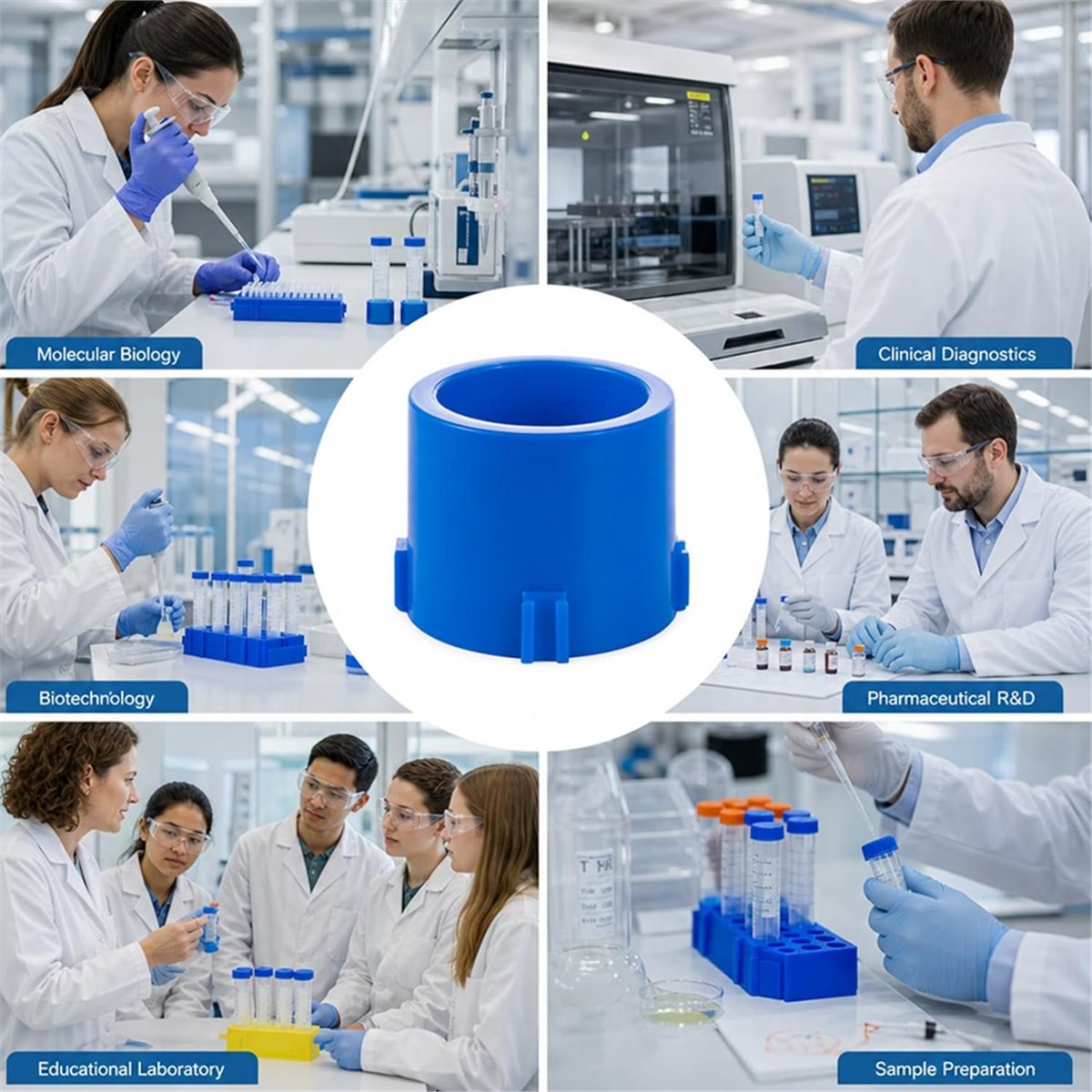 Hobby Science Lab - حامل أنابيب الطرد المركزي A1381K، حامل