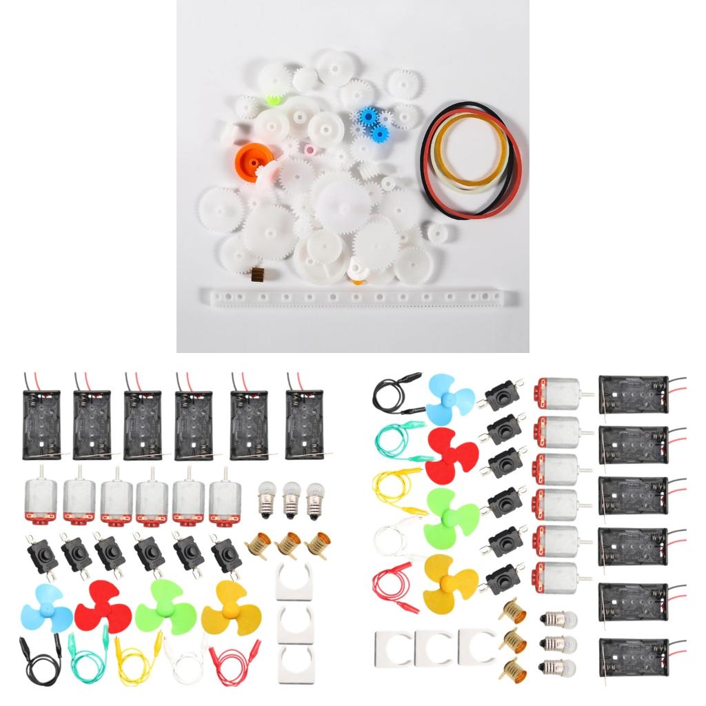 مجموعات المحركات STEM لعبة 3V- - مراجعة Science And Hobby وسعره
