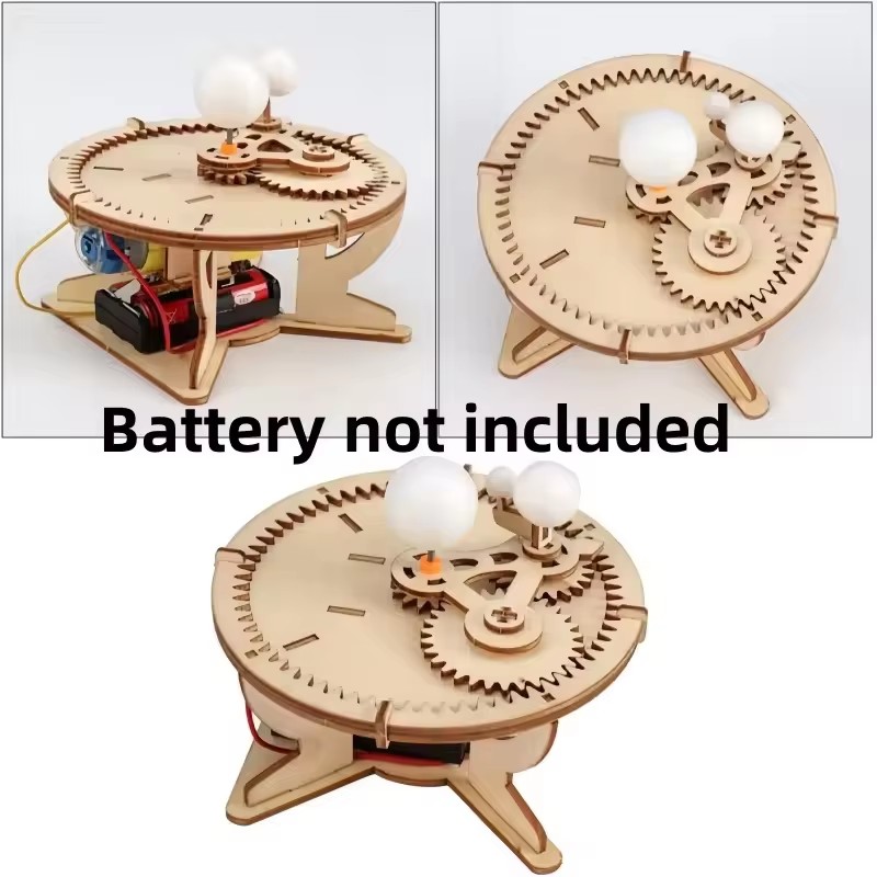  نموذج ميكانيكي خشبي للنظام ا - مراجعة Science And Hobby وسعره