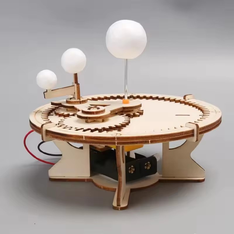  نموذج ميكانيكي خشبي للنظام ا - مراجعة Science And Hobby وسعره