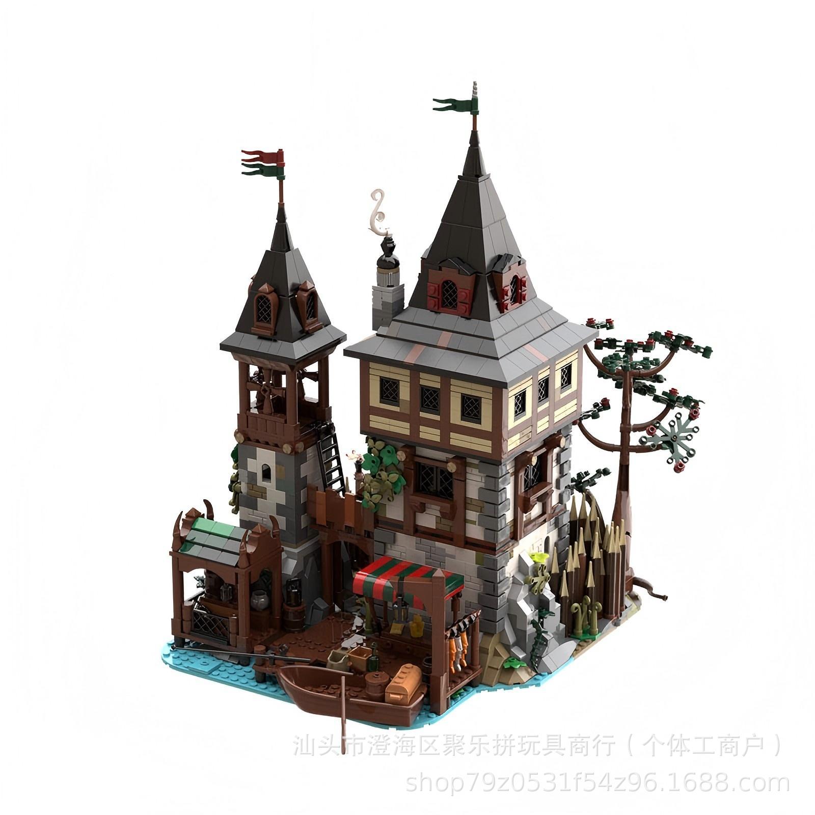 MOC Bear King Castle فسيفساء ب - مراجعة Science And Hobby وسعره