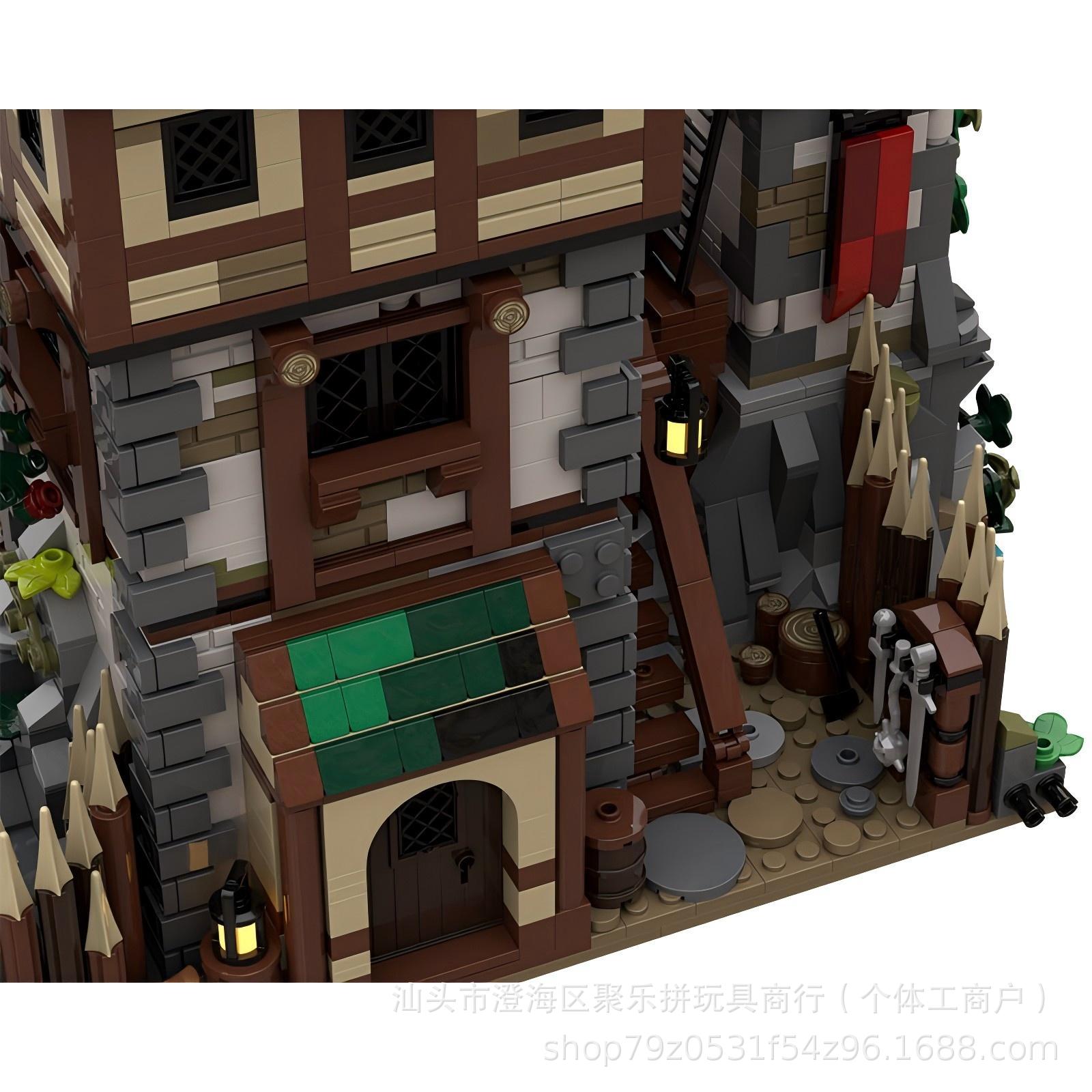 MOC Bear King Castle فسيفساء ب - مراجعة Science And Hobby وسعره