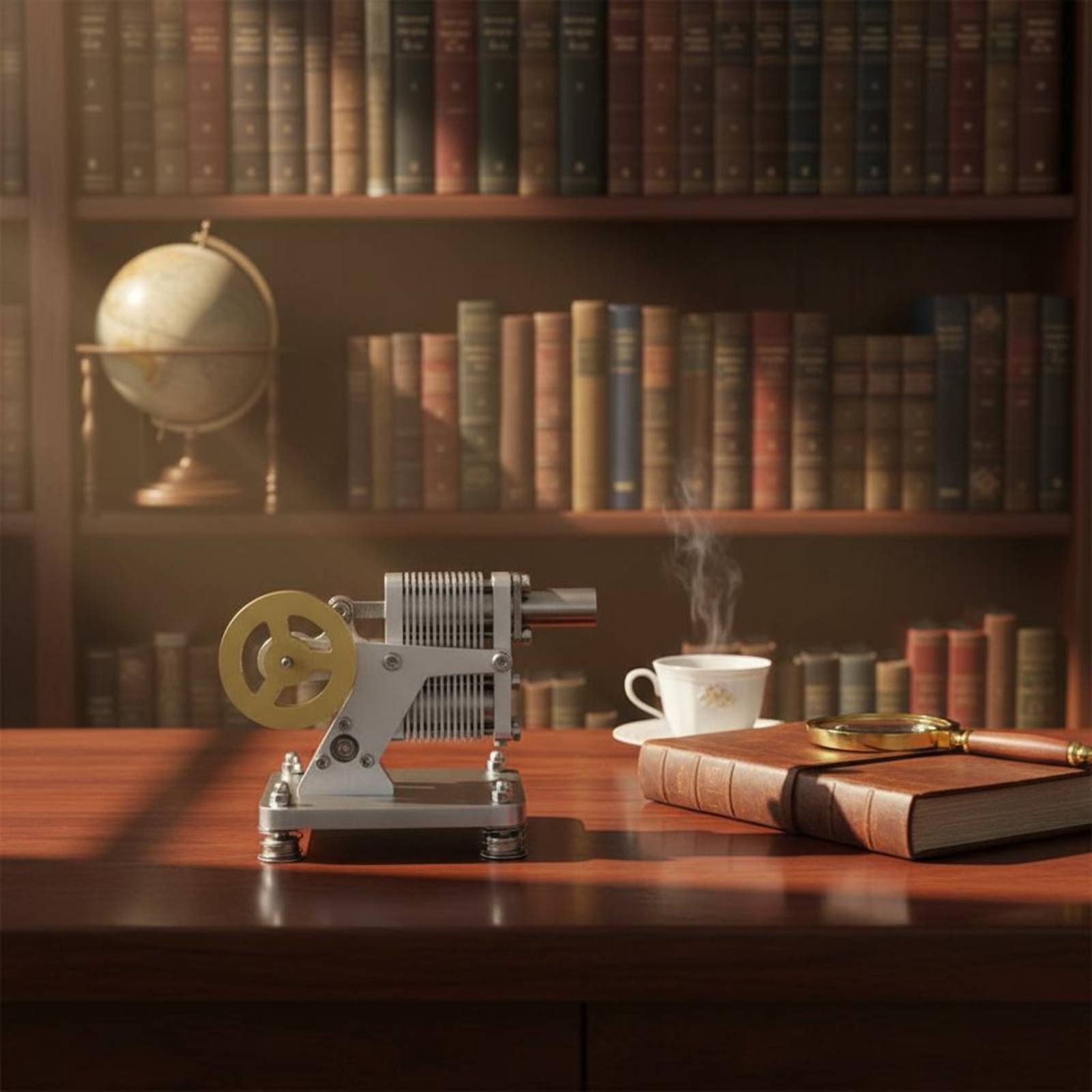 نموذج محرك حراري، هدية علمية،  - مراجعة Science Hobbyist وسعره